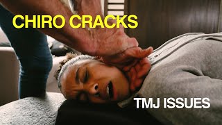 Crazy TMJ Jaw Chiro Adjustment