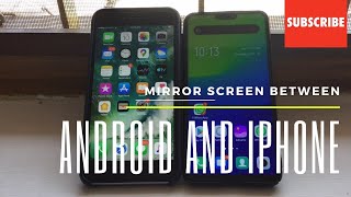 Mirror Screen From One Smartphone To Another | Android | iPhone