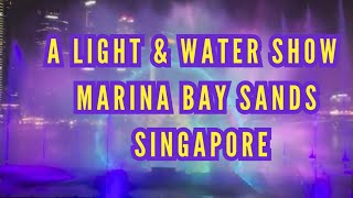 The Grandeur of Spectra | A Light & Water Show | Marina Bay Sands | Singapore