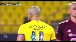 - الدوري السعودي - مؤجلة الجولة 26                     النصر 4 ✘ 2 الفيصلي  - هدف مرابط⚽🎥