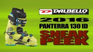 2016 Dalbello Panterra 130 ID Ski Boot Sneak Peek