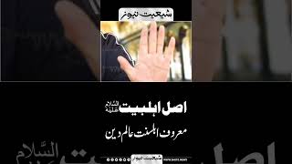 Asal Ahlebait Kon | Suni Alim #shortsfeed #viralvideo