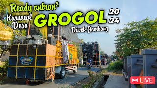 SUASANA PAGI INI PREPARE KARNAVAL GROGOL JOMBANG 2024