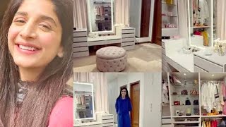 mawra hucain wardrobe tour#trending #wardrobe #mawrahussain #actress