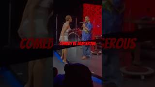 Comedian attacked on cruise ship