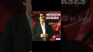 MÜSLÜM GÜRSES - AYRILIK ACI BİR ŞEY#shortsvideo