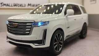 R$ 269,00Miniatura Réplica Cadillac SUV Escala 1/24 - Som e Led - Perfeita para Colecionadores e Pre