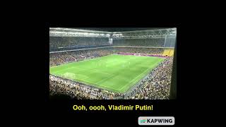 Torcedores do Fenerbahçe: "Oooh Vladimir Putin!"