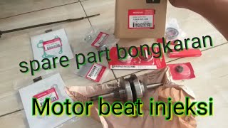 stang seher dan piston beat injeksi stater kasar