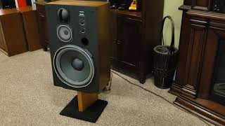 Radio Shacks Best Vintage Mach Two  Speakers from the  late 1980's. Realistic Mach 2'S.  Sony ES