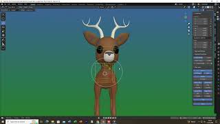 Deer Rigging in Blender