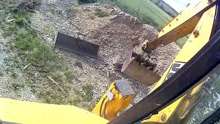 Apres midi avec le JCB