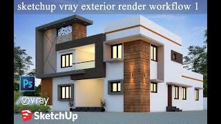 sketchup vray render workflow 1