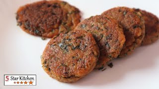 बाजार जैसी कुरकुरी स्वादिष्ट आलू टिक्की - Crispy Aloo Tikki Recipe - How to make Potato Patties