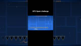 UFO Spam challenge #geometrydash #steam #minecraft #shorts #csgo