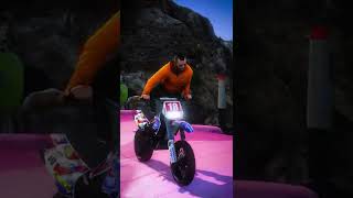 GTA V Dangerous Stunt On Mount Chiliad | #shorts | #youtubeshorts | #short  | #gta5 | #gtav | #63