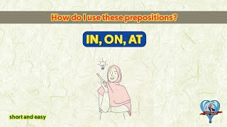 Penggunaan IN/ ON/ AT Waktu & Tempat | Prepositions that tell time and place #easy #shorts #english