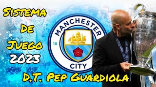 Cómo juega el Manchester City de Pep Guardiola 🏴󠁧󠁢󠁥󠁮󠁧󠁿 (2023)