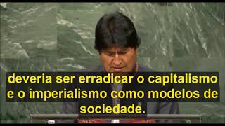 Evo Morales: o objetivo desse século deveria ser acabar com o capitalismo