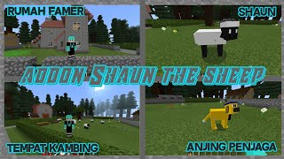 ADDON SHAUN THE SEEP+MAP NEW||MINECRAFT MCPE