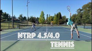 NTRP 4.5/4.0 Tennis - Labor Day Tournament Prep edition