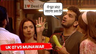 Munawar Vs Uk 07 Fought Again | UK O7 | Munawar | Big Boss 17 | Big Boss