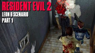 Leon B Walkthrough - Pt 1 - Original Resident Evil 2 Guide GOG