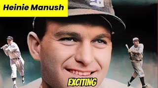 MLB Legend Heinie Manush's CAREER HIGHLIGHTS Revealed!