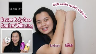 REVIEW BODY CARE SCARLETT WHITENING | Produk Terbaik Scarlett Whitening tu apa sih? | Review eps.13