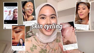 My Skin Cycling Experiences ft. Skintific Serum