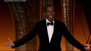 Will Smith Slaps Chris Rock Live On Stage At The Oscars Uncensored