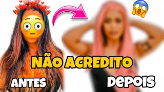 Pintei o cabelo SOZINHA 😨