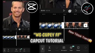 WG CUPEY FF Capcut Edit Tutorial