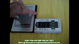 SONY PRS 600 EBOOK READER EMF TEST  - altermedicine.org