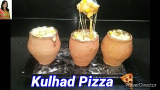 Kullad Pizza 🍕 // Trending Street food  Cheesy Kullad Pizza