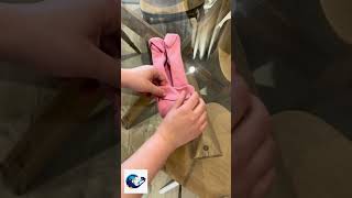 How to fold a baby onesie