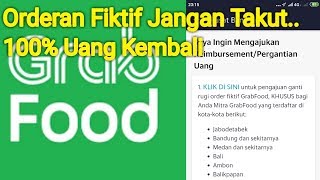 CARA CLAIM GRAB FOOD ORDERAN FIKTIF .