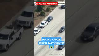 Wrong-Way Speed Chase: Criminal on the Run!#BreakingNews #HighSpeedChase #WildPursuit #MustWatch