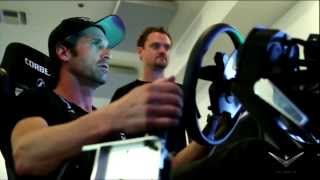 Patrick Dempsey Prepares for Le Mans on a CXC Simulator