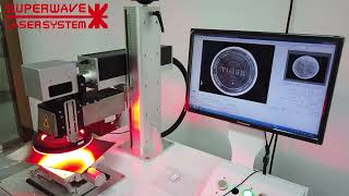 Fiber Laser Engraving Machine Used For Marking The Back Cover Of Watch dial