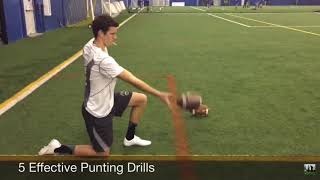 5 Effective Punting Drills For All Levels Of Special Team Punters | @iKick_Training Cole Cormier