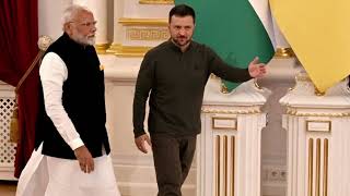 India’s Modi arrives in Ukraine for talks with Zelensky weeks after Putin meeting #trending