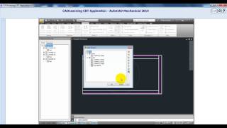 AutoCAD Mechanical 2014: Creating An Assembly With Structure Tutorial