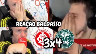 REAÇÃO E COMENTÁRIOS DO BALDASSO / INTER 3x4 CORITIBA