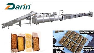 How It's Made Protein Bar/Energy Bar Making Machine