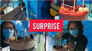 Birthday surprise Medok 2 ||Jalannya kaya robot🤦