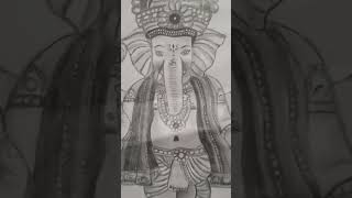 part 2 ✨# ganesh ji # shading # 🙏# bhumi # shorts