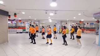 Guide Me Home Line Dance - Demo By D'Sisters & Friends LDG @Adel #linedance