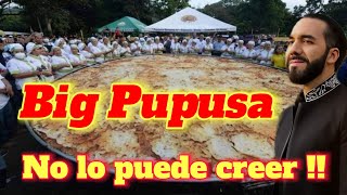 Nayib Bukele no lo puede creer La big Pupusa y esto pasó