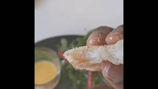 Crevettes panées au Gari